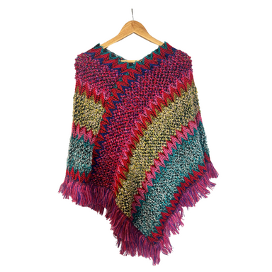 Poncho Olassa - Mauve - shawl