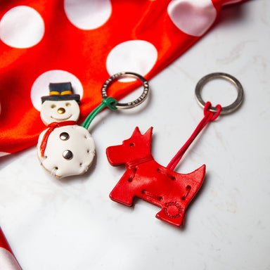 Christmas key ring - Small leather goods