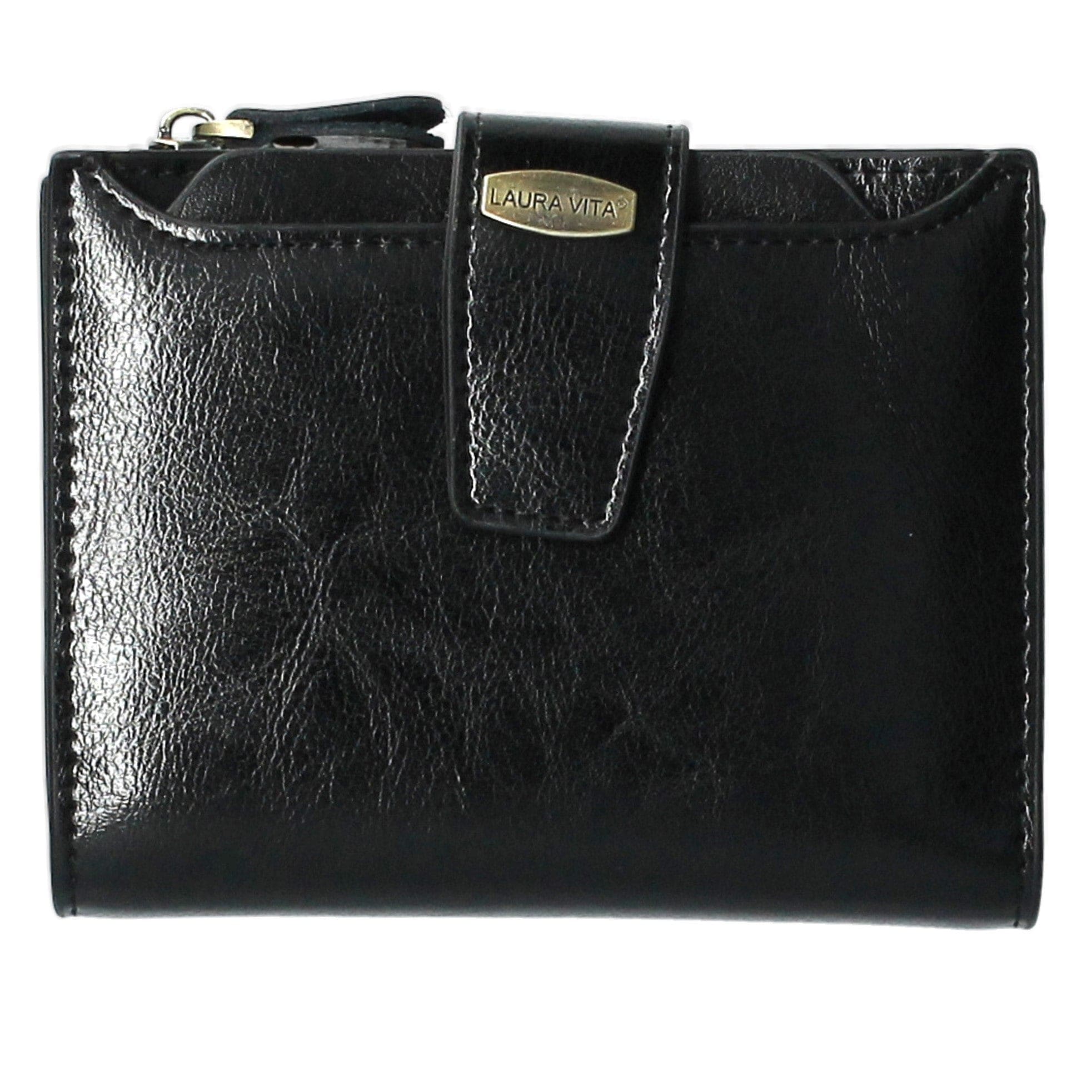 Felicia plånbok - Svart - Små lädervaror
