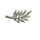 Bijou broche Feuilly