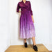 Dundee Mauve Gradient Dress Exclusive - Dresses