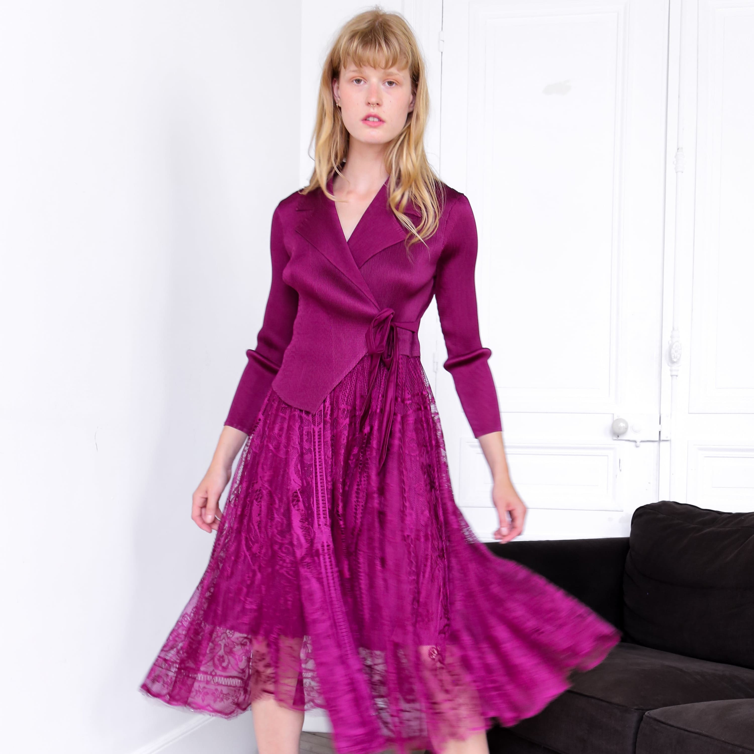 Purple Dundee dress - TU - Dresses