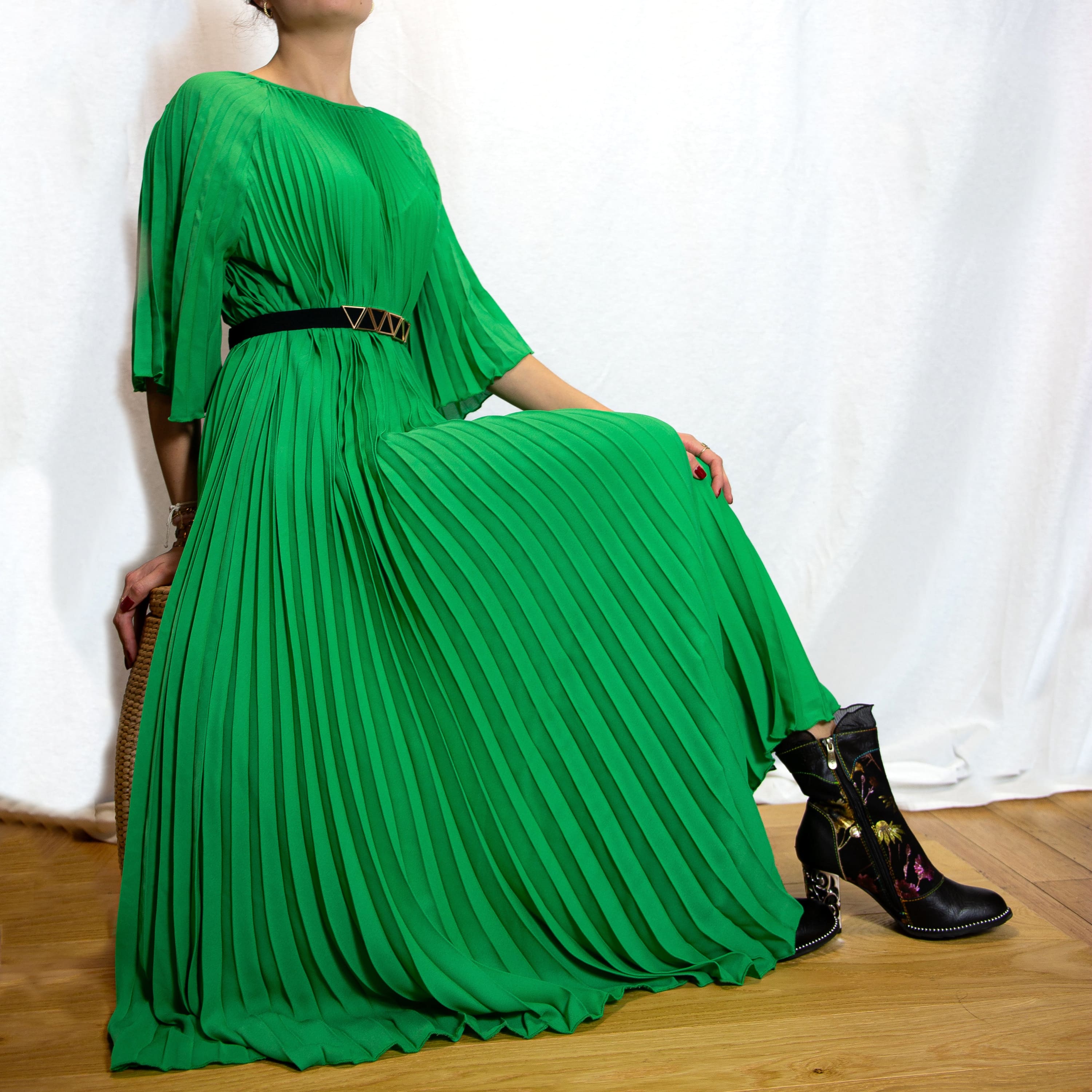 Vestido Exclusivo Grace - Verde - Vestidos