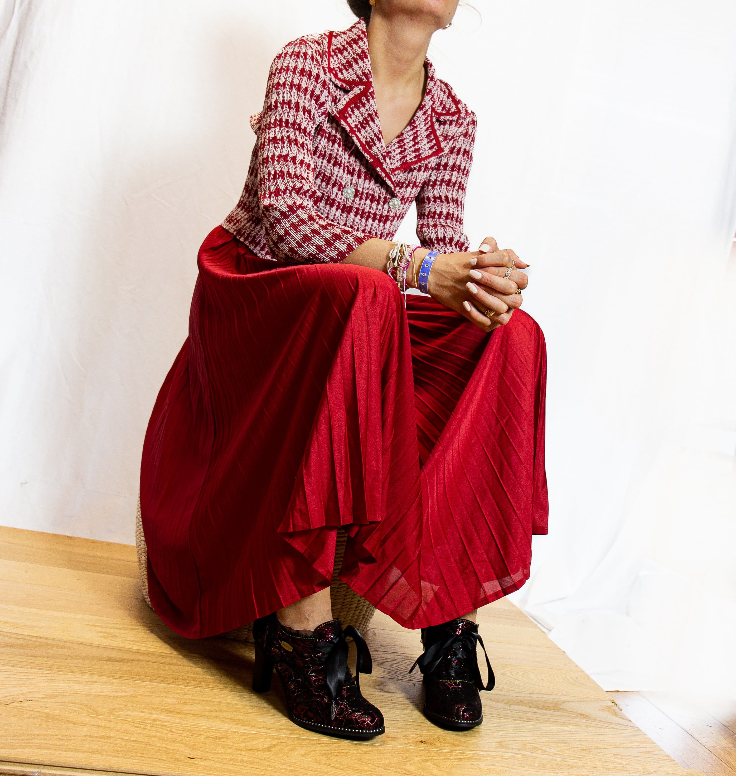 Kleid Marjolaine Exclusiv - Rot - Kleider