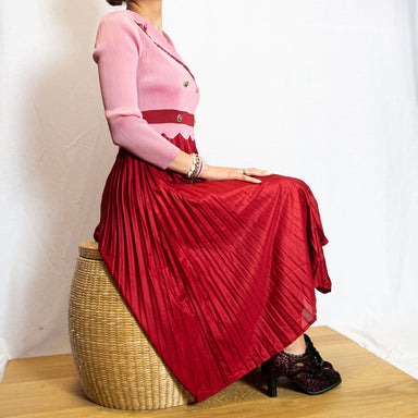Kleid Meghan Exklusiv - Rot - Kleider