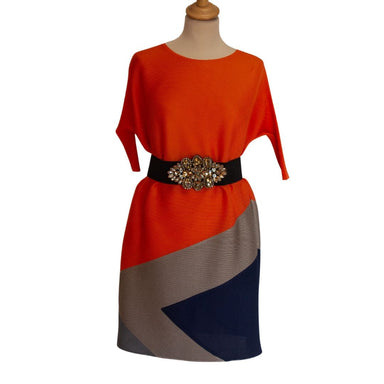 Kleid Mima Exklusiv - Orange - Kleider