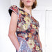 Dress Ouranos patchwork copper Studio - Dresses