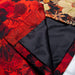 Ouranos vestido patchwork rojo Studio - Vestidos