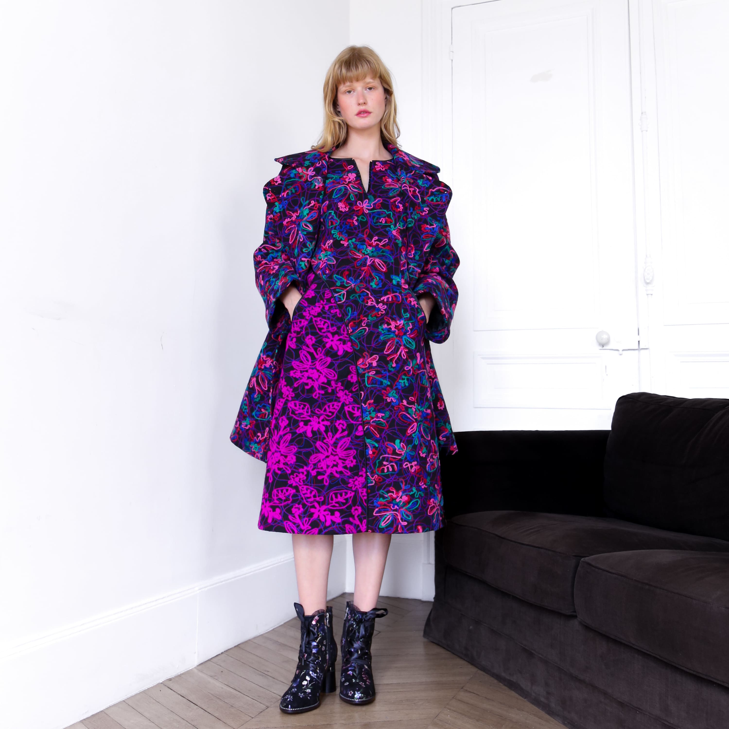 Ouranos patchwork kjole multi Studio - Kjoler