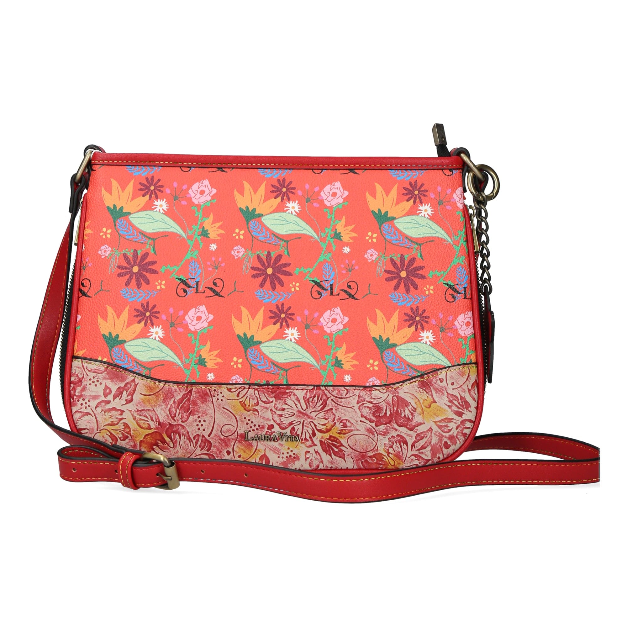 Taschen Handtasche 4809 - Rot - Taschen