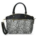 Handväska i läder 4736C - grå - väska