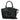 Bolso de cuero 4736D - Negro - Bolsa