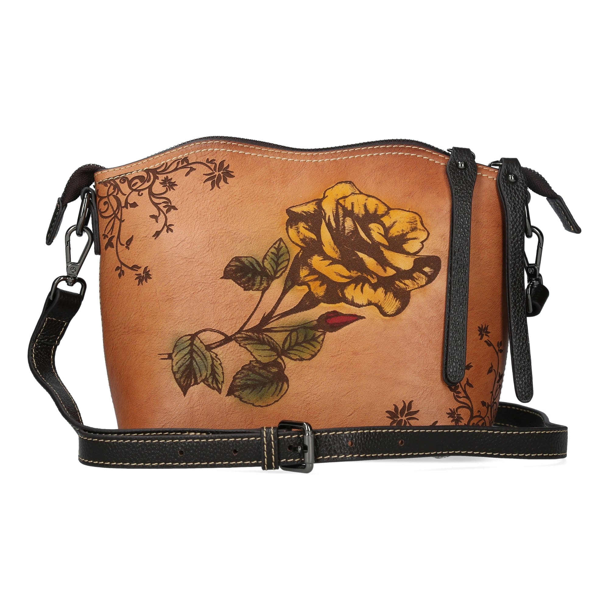 Borsa in pelle Acanthus - Marrone - Borsa