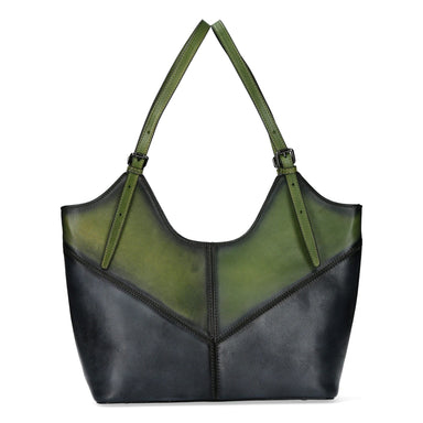 Alisier lædertaske - Grøn - Taske