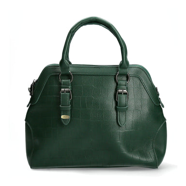 Exklusiv Baya läderväska - Grön