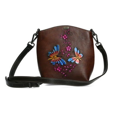 Anna Exclusivity clutch bag - Brown - Bag