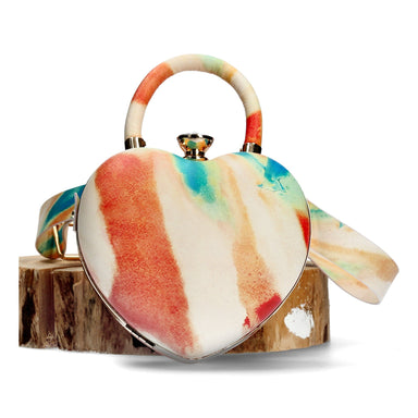Rainbow Heart Exklusiv väska - Väska