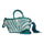 SAC ZEBRE - Turquoise - Sac