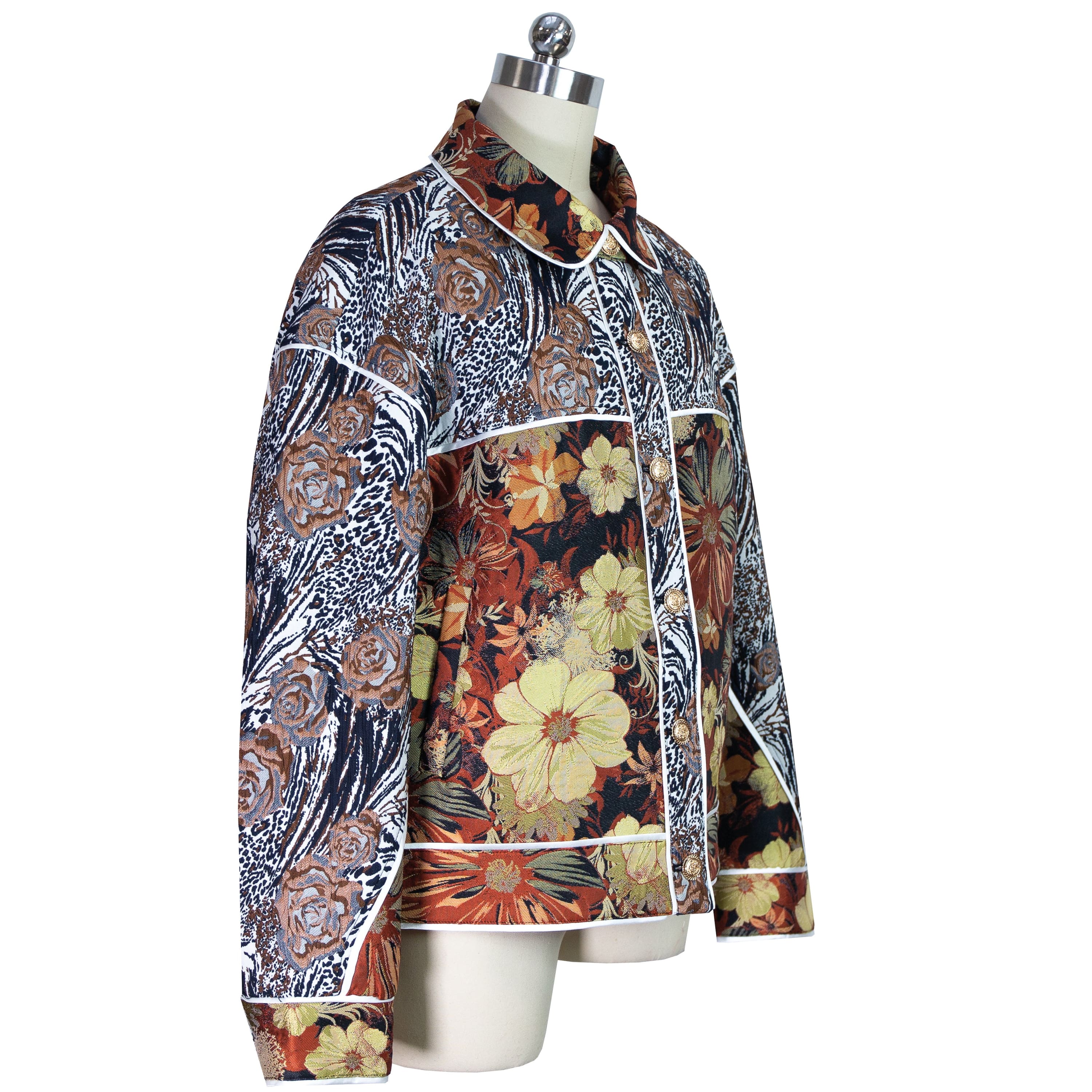 Giacca patchwork in rame Nyx Studio - Cappotti e giacche