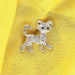 Jewel brooch Kitten - Silver - Necklace