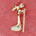 Jewel brooch Pump - Necklace