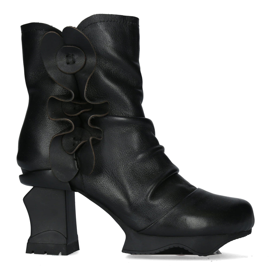 Bottines tendance Laura Vita, chaussures à lacets pour femmes, IACNISO 04 Noir Noir Bottines tendance Laura Vita, chaussures à lacets pour femmes, IACNISO 04 Noir Noir