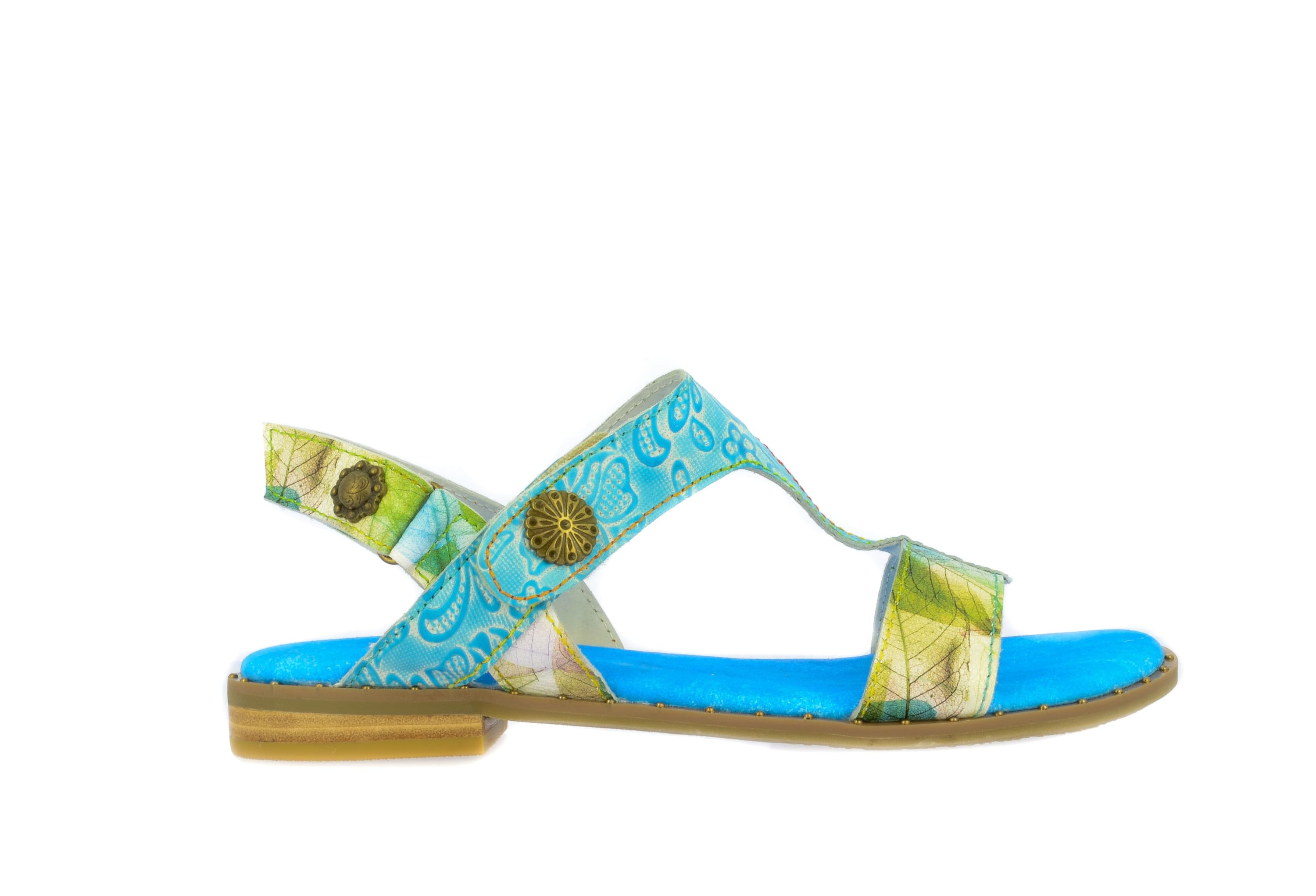 Schuh FLCORENCEO03 - 35 / TURQUOISE - Sandale
