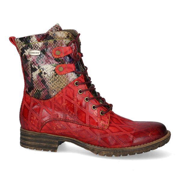 Bottines laura 2025 vita rouge