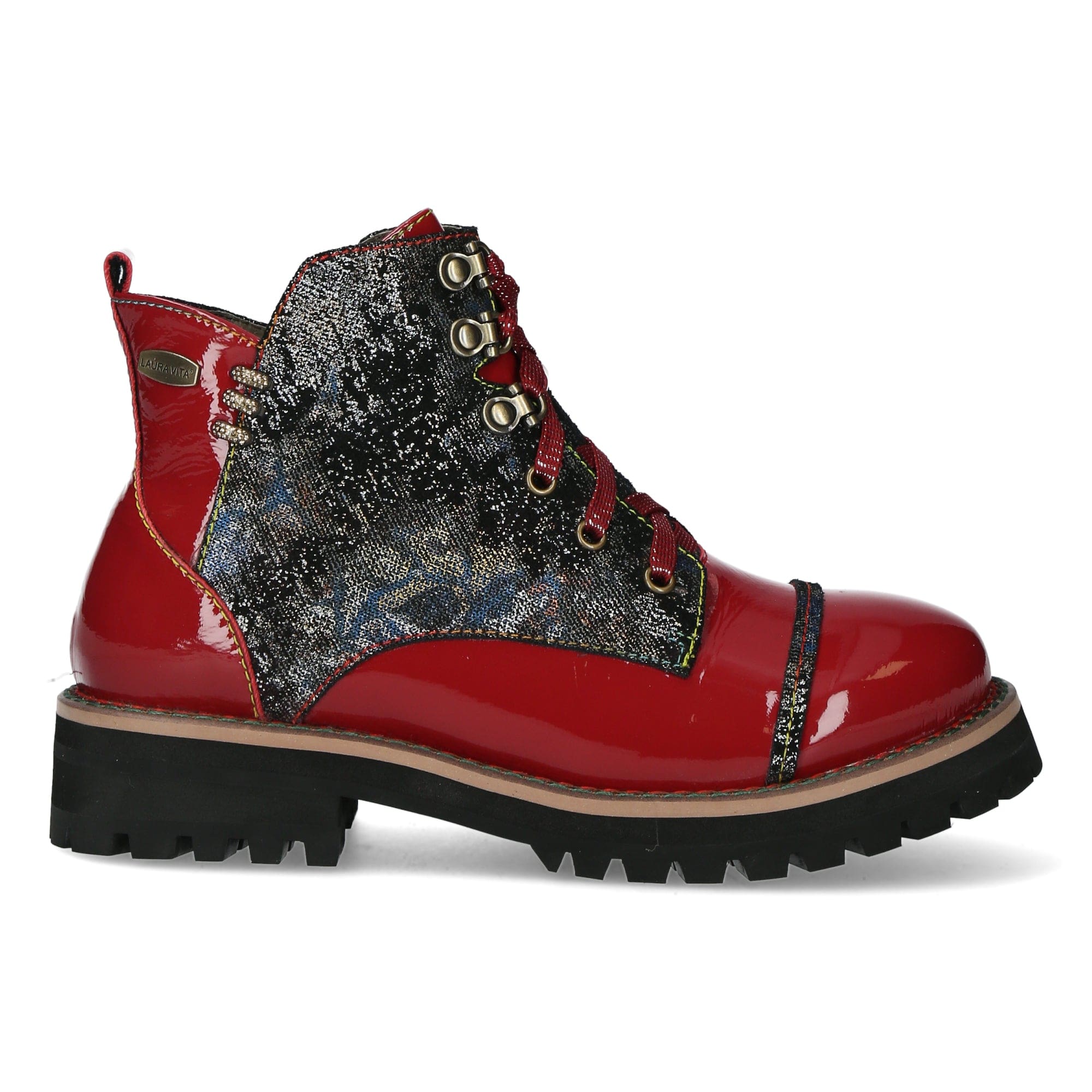 Schuh IACNISO 04 - 35 / Rot - Stiefeletten