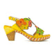 Schuhe BECLFORTO 91 - 35 / YELLOW - Sandale
