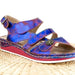 BRUEL 0691 Zapatos - 35 / Azul - Sandalia