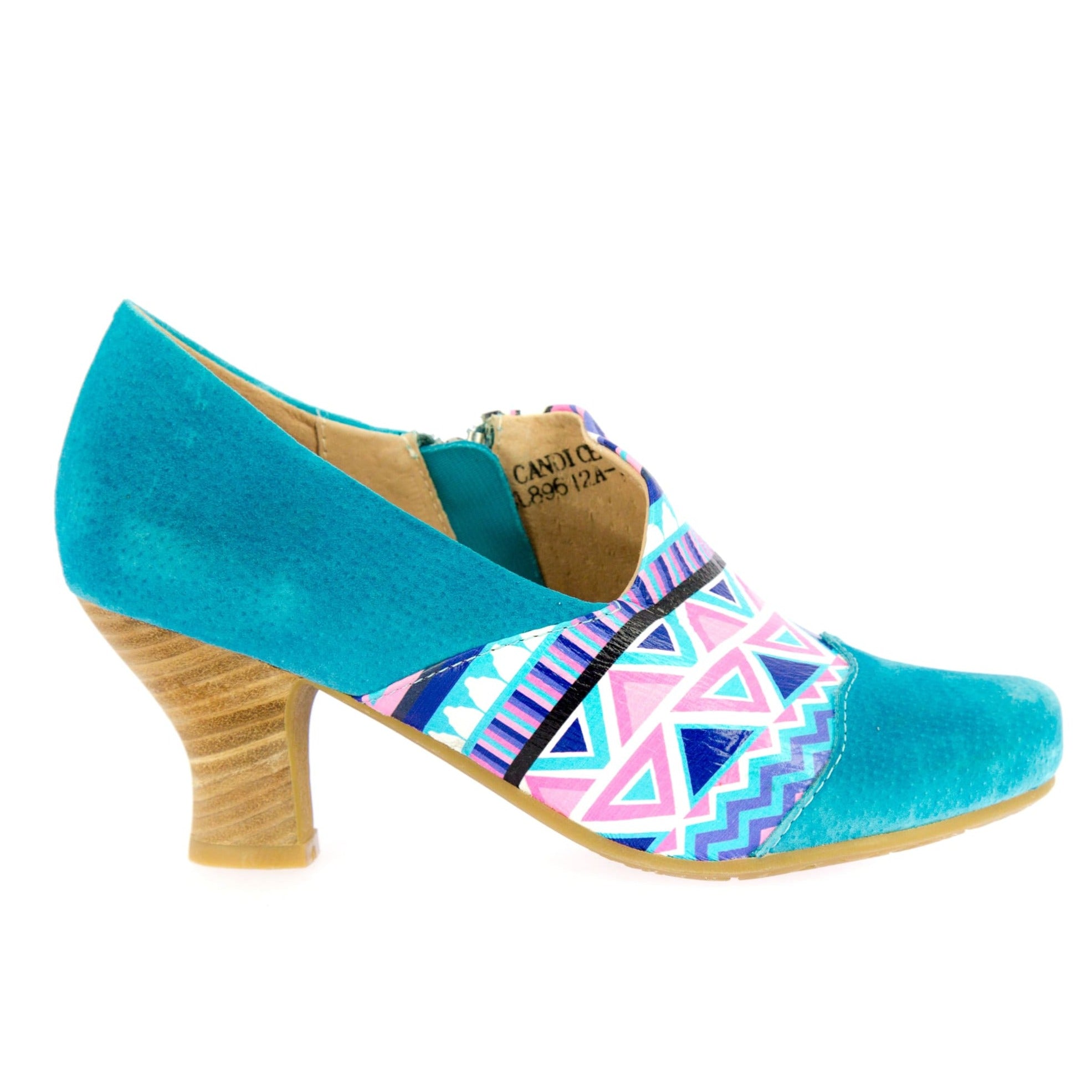 Chaussures CANDICE 078 - 35 / Turquoise - Mocassin