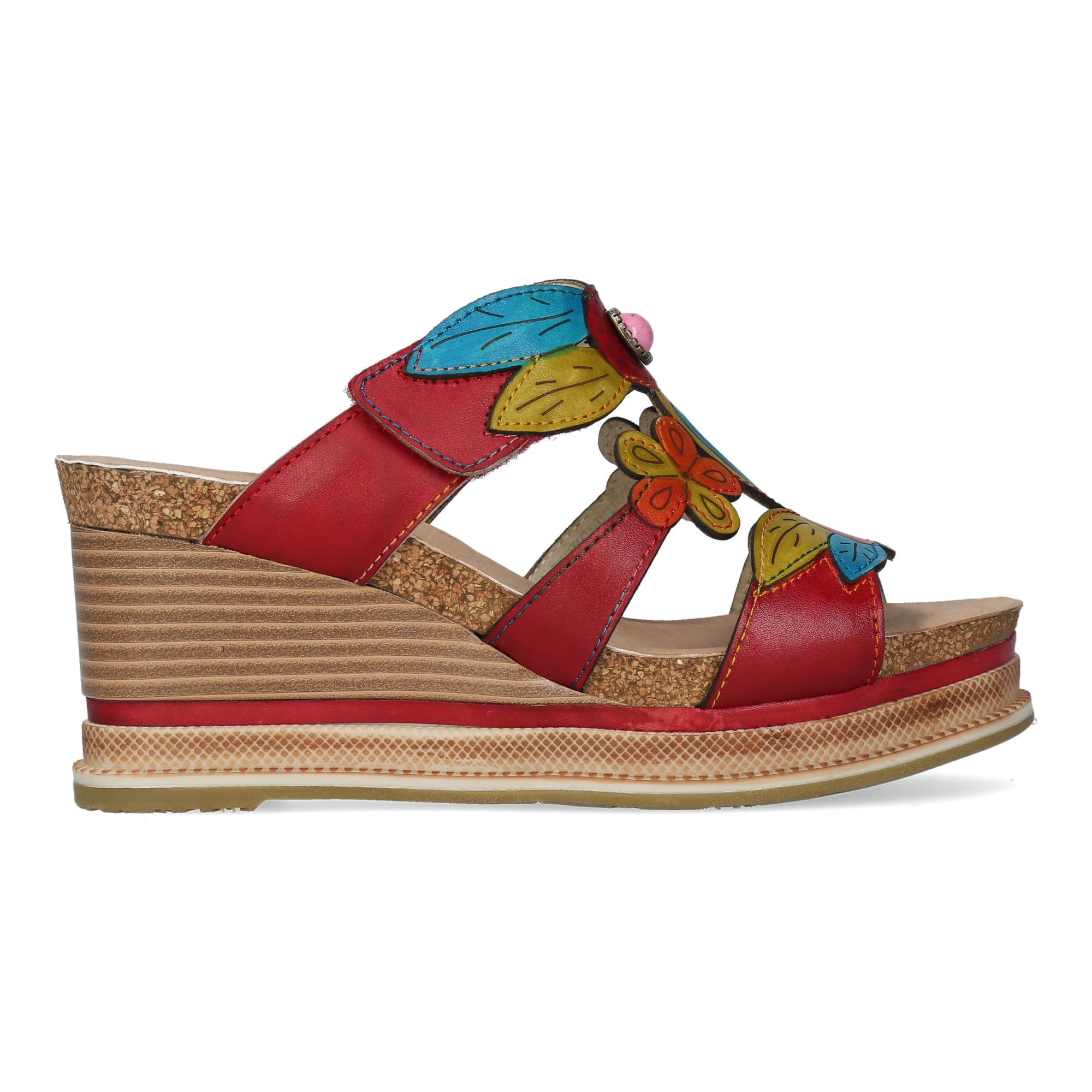 Chaussures HACDEO 13 - 35 / Rouge - Mule
