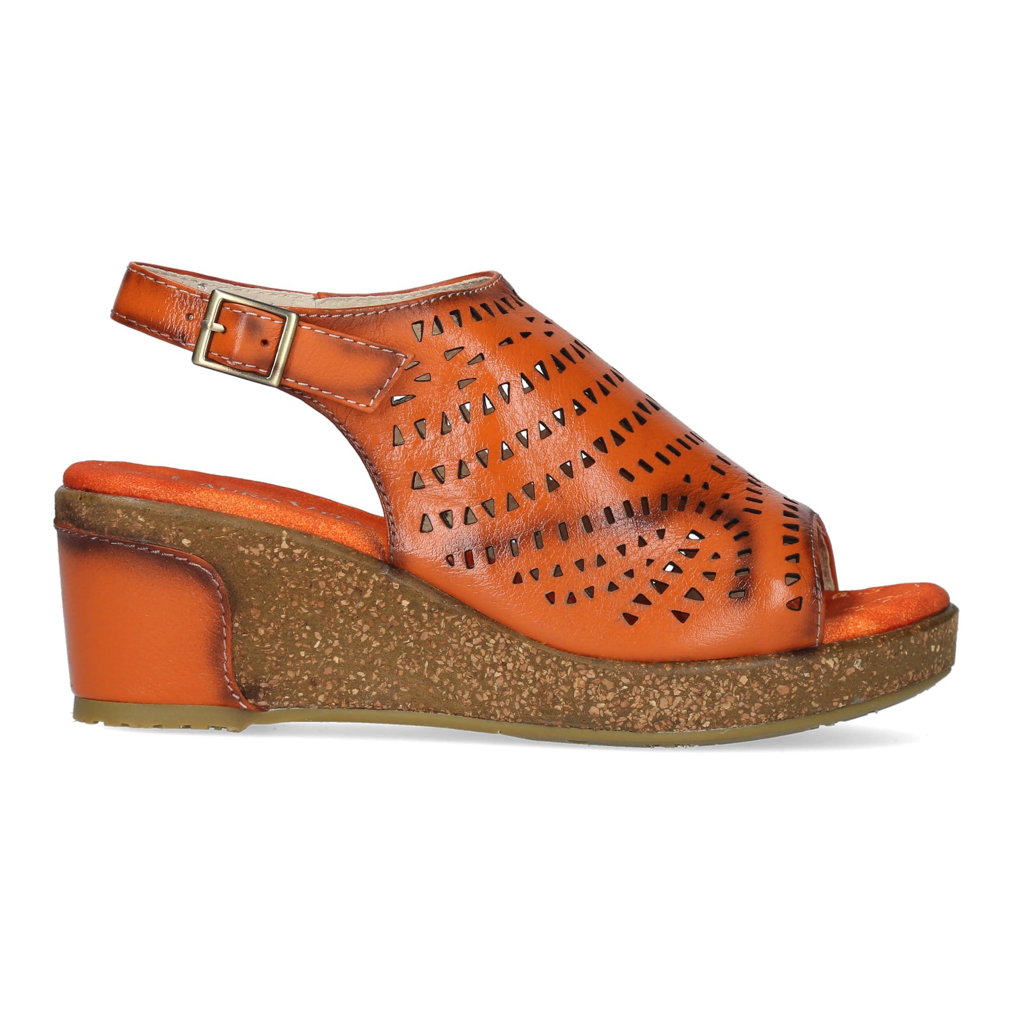 Schuhe HACLEO 10 - 35 / Orange - Sandale