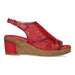 Chaussures HACLEO 10 - 35 / Rouge - Sandale