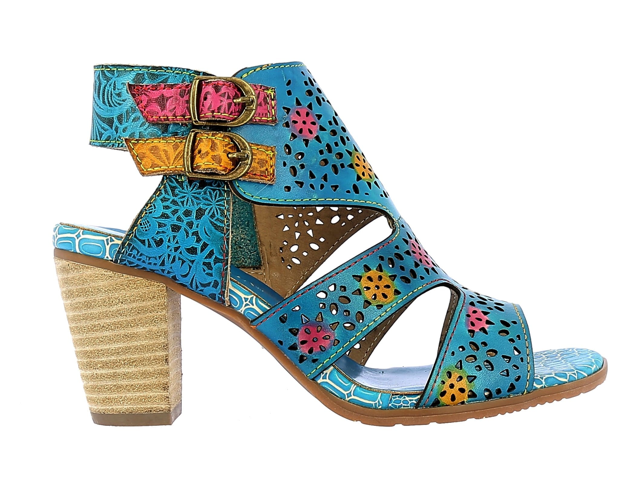 Schuhe HUCTO 02 - 35 / TURQUOISE - Sandale