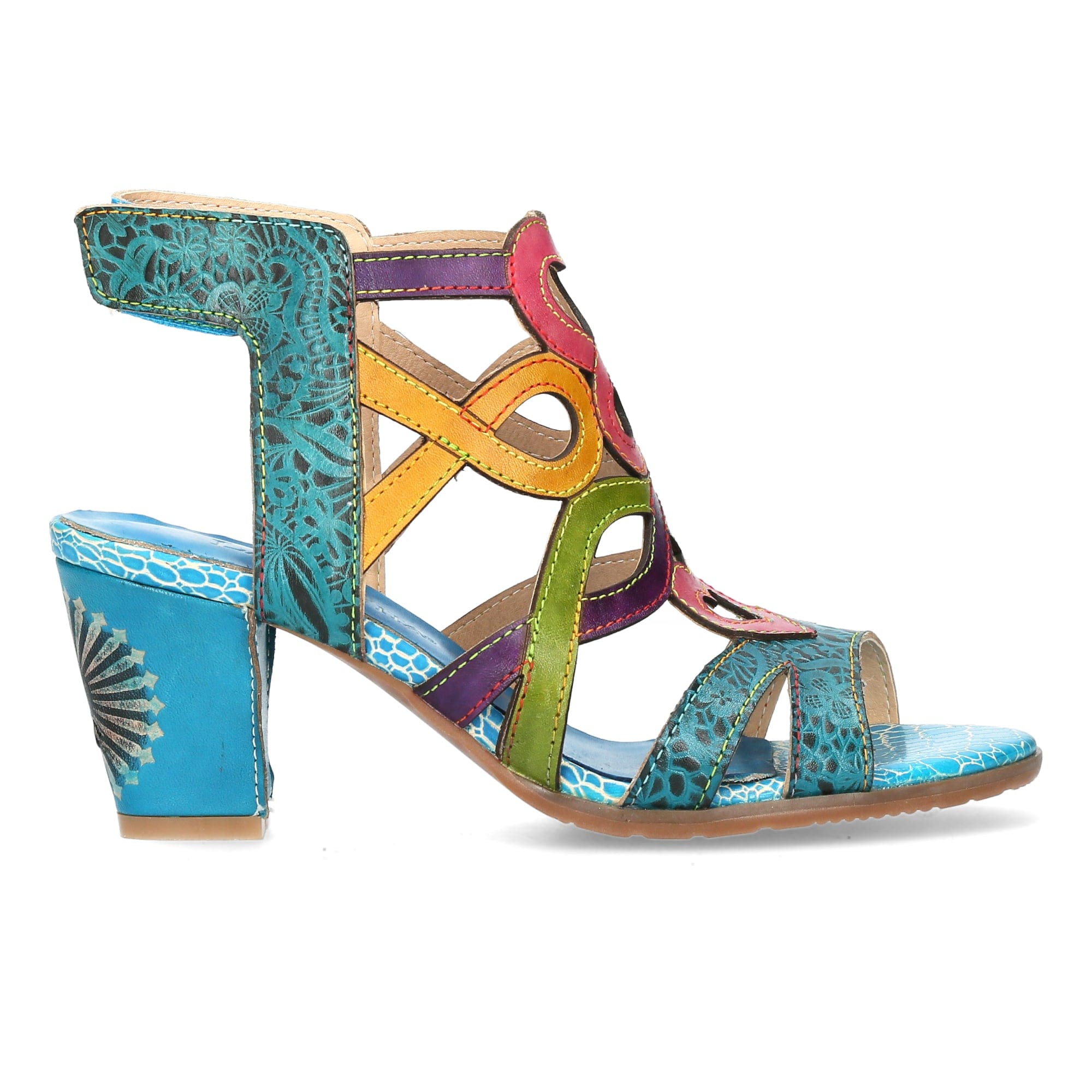 HUCTO 07 shoes - 35 / Turquoise - Sandal