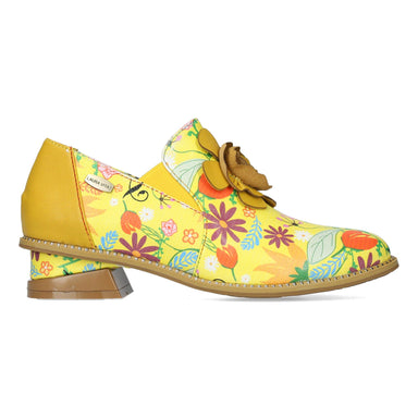 IBCIHALO 011 Flower - 35 / Yellow - Moccasin Shoes