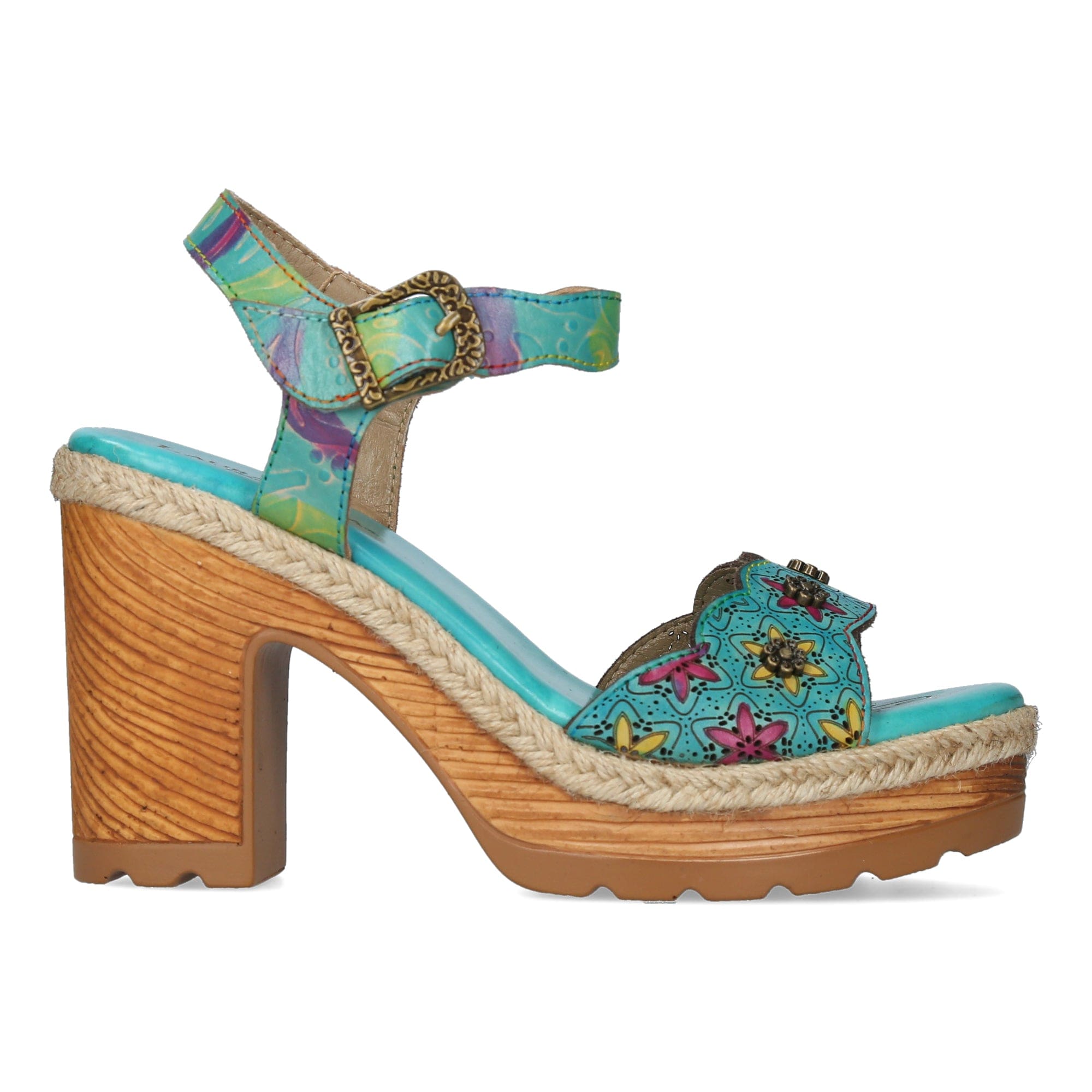 Chaussures JACAO 10 - 35 / Turquoise - Sandale