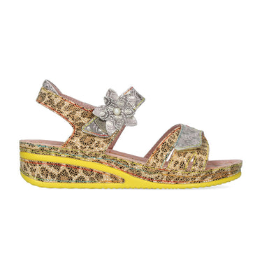 Zapatos JACDISO 03 Flor - 35 / Beige - Sandalia