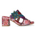 Chaussures JACQUESO 02 Fleur - 35 / Rouge - Mule