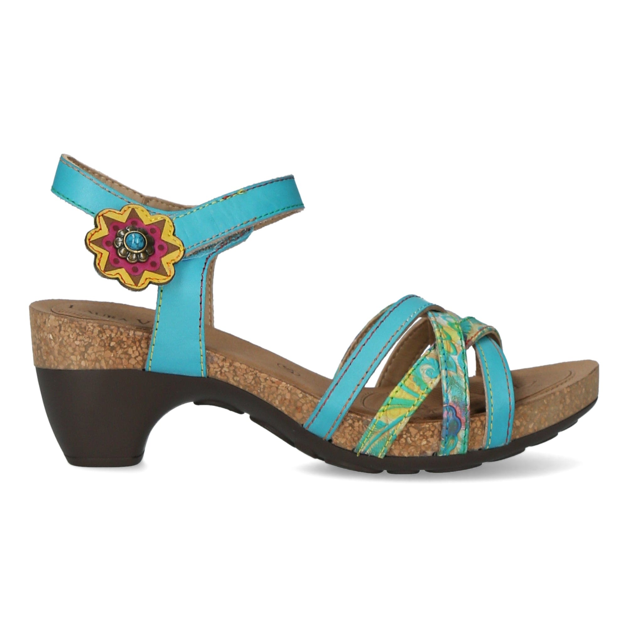Chaussures LANO 06 - 35 / Turquoise - Sandale