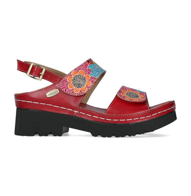 LEXIAO 01 shoes - 35 / Red - Sandal
