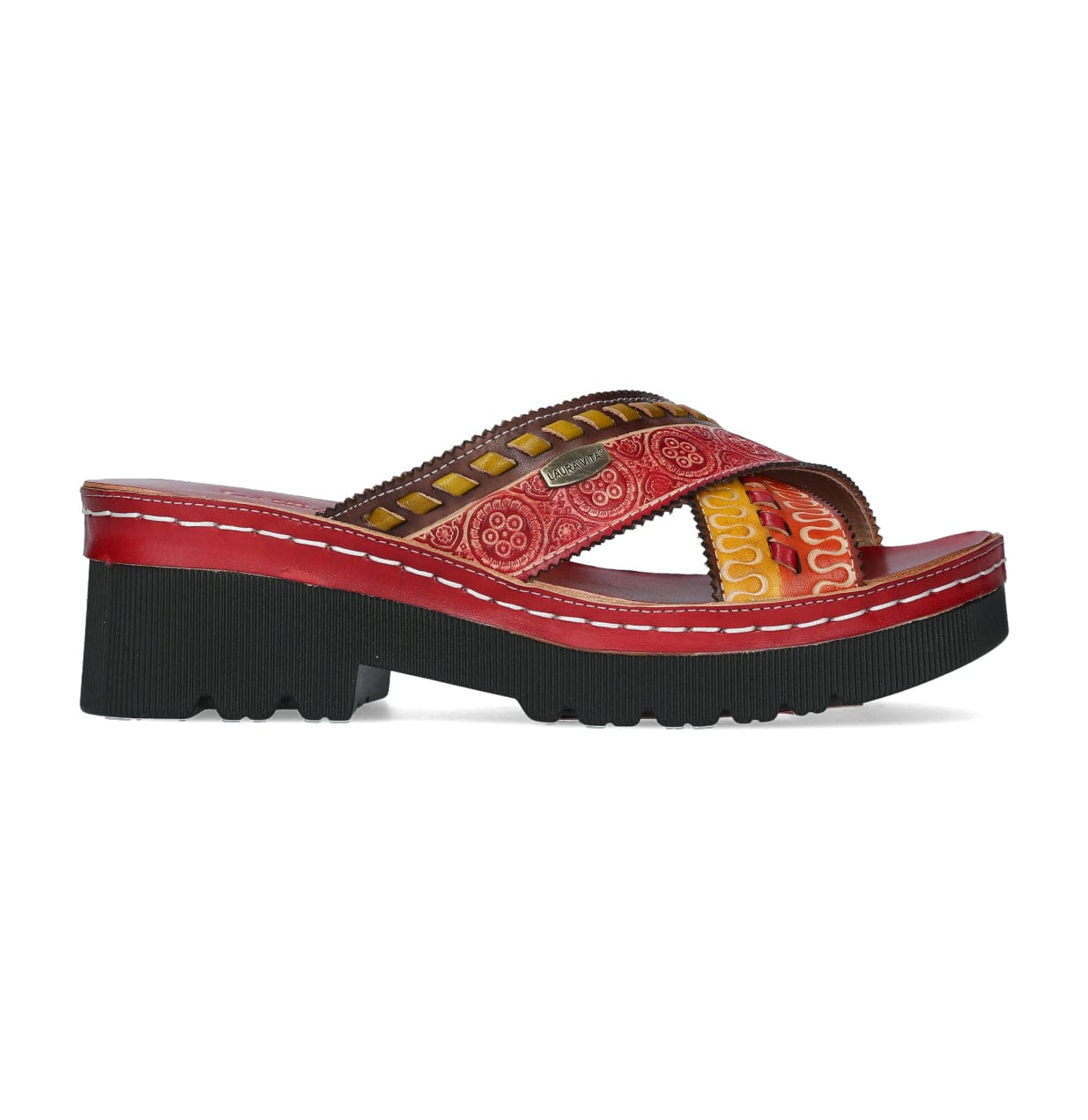 LEXIAO 09 shoes - 35 / Red - Mule