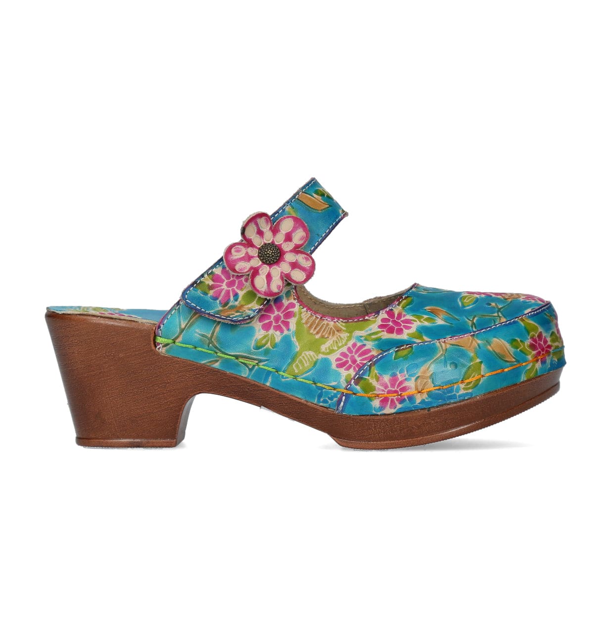 Chaussures LINONO 13 - 35 / Turquoise - Mule