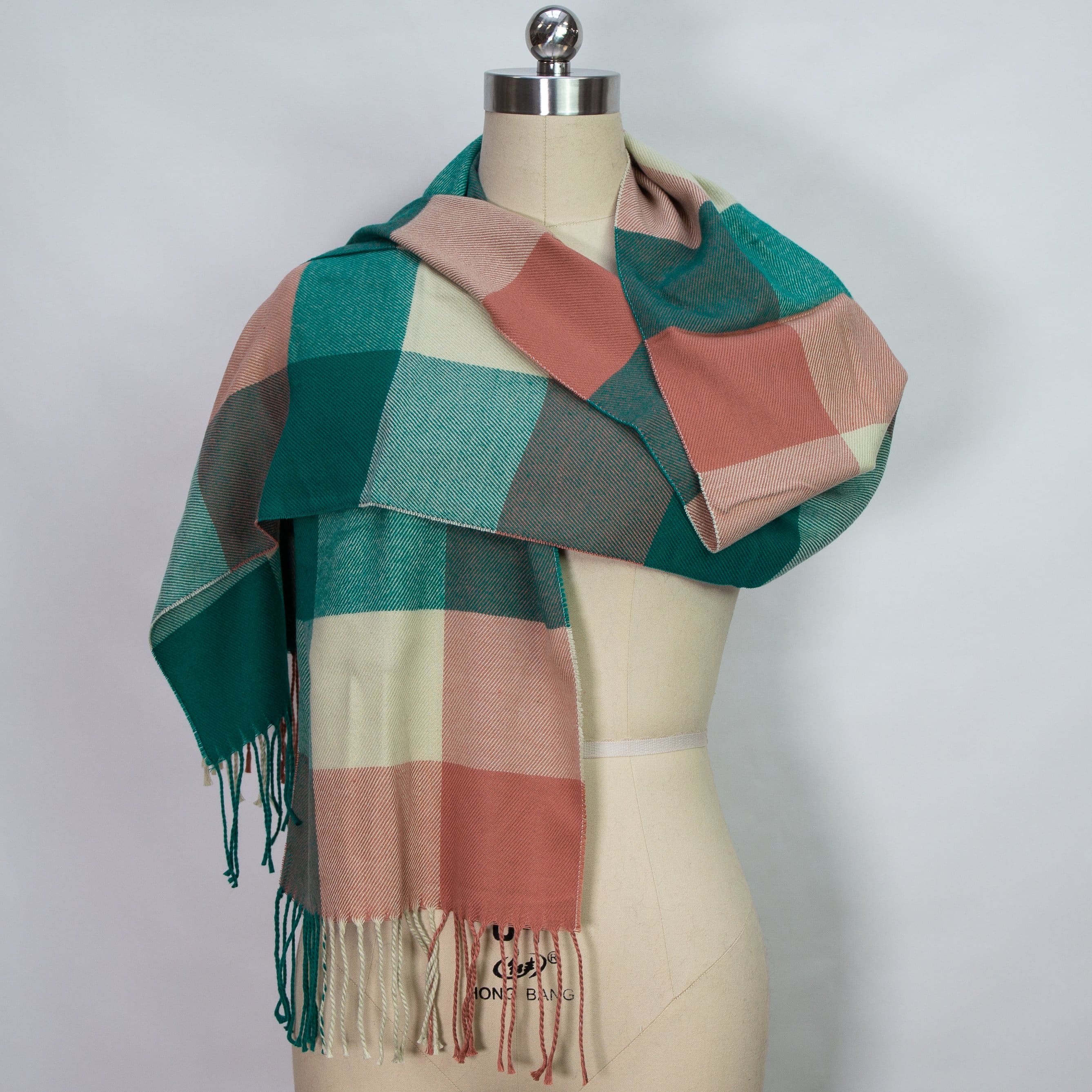 Mina scarf - Green - shawl
