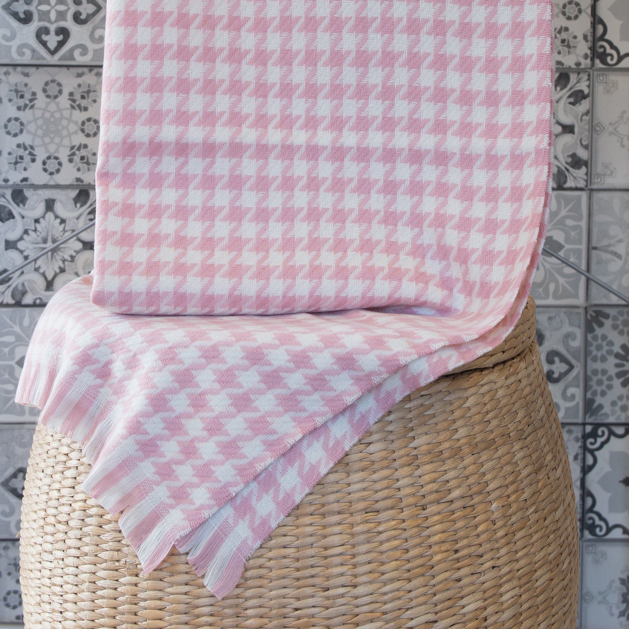 Tunja tørklæde - Pink - Tørklæde