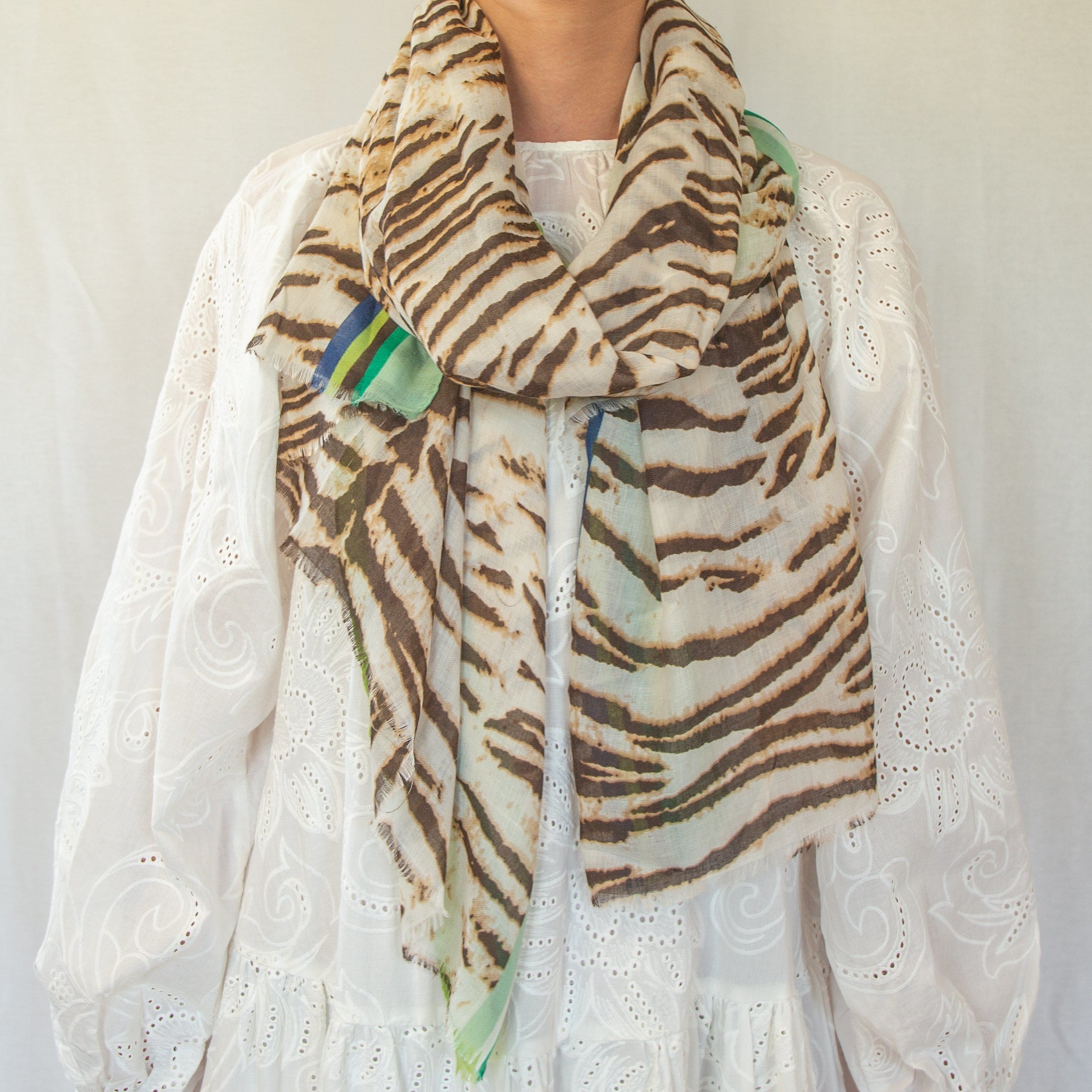 shawl Hedwig - Green - shawl