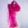 shawl Organza Louise - Fushia - shawl