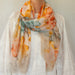shawl Rejane - Orange - shawl